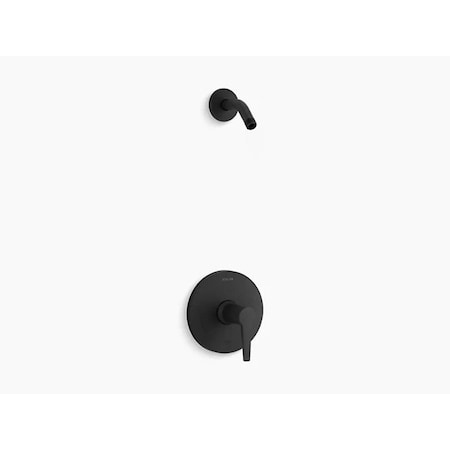 Kohler Pitch Rite-Temp Shower Trim Set, Less Showerhead TLS97077-4-BL